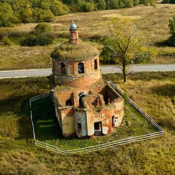 Церковь Сергия Радонежского села Половнево Михайловского района